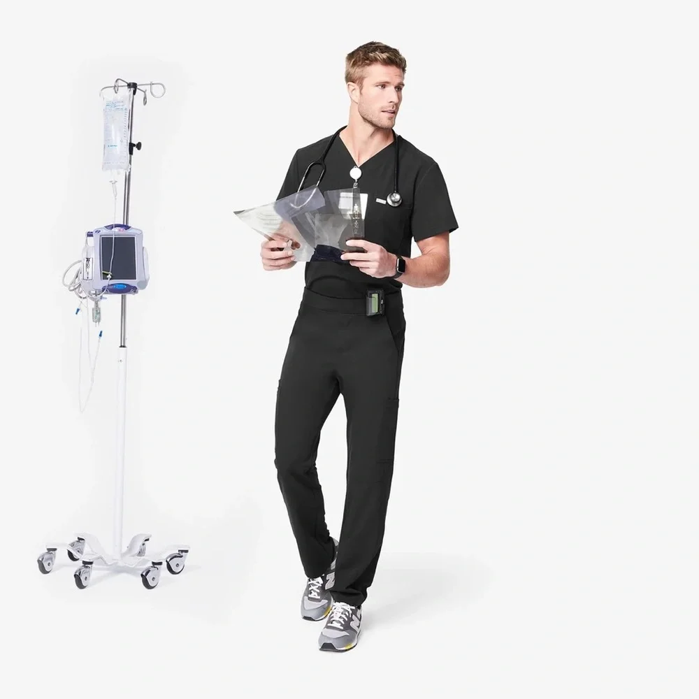 Axim™ Cargo Scrub Pants - Black - Medium and XS